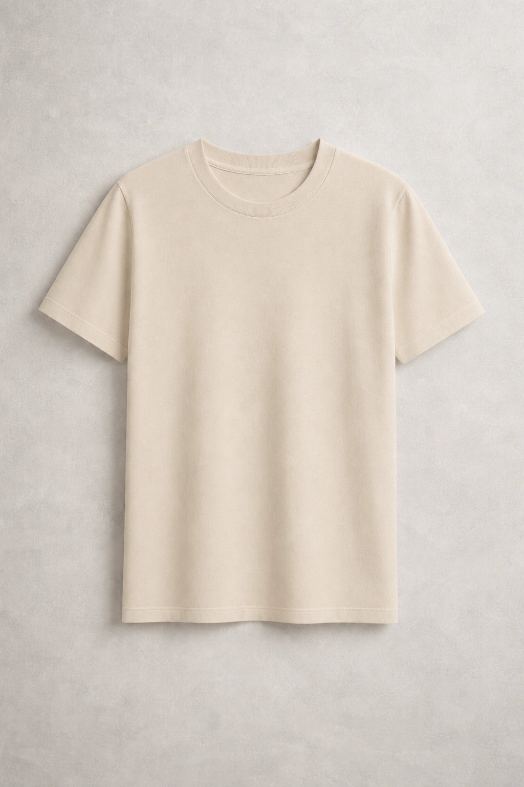 Remera Clásica Beige lisa
