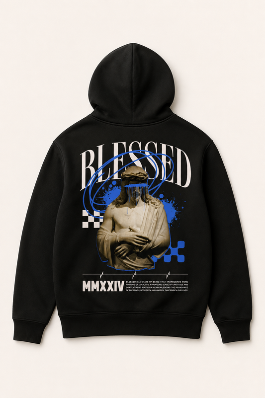 Buzo hoodie unisex Blessed
