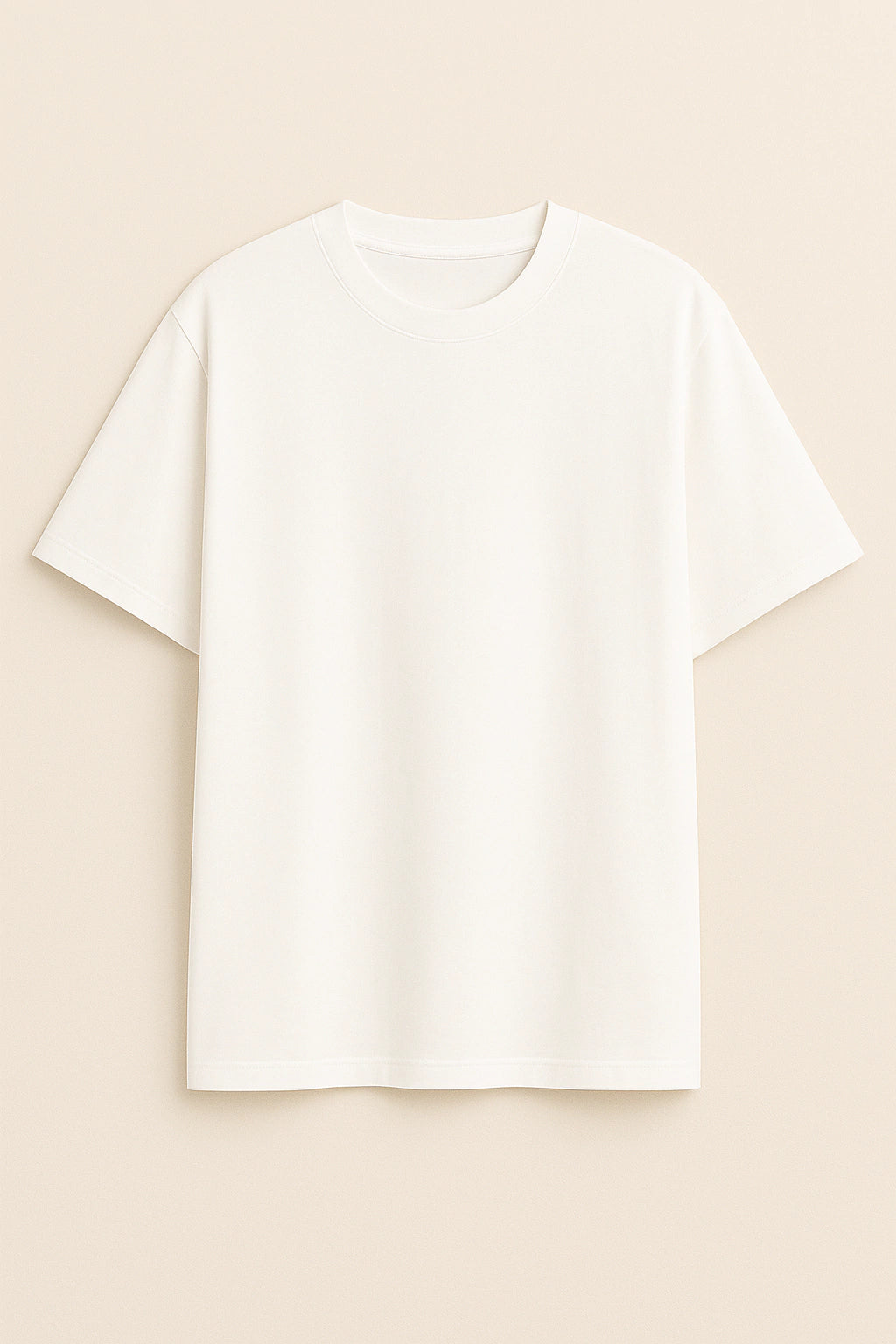 Remera Oversize Blanca Medusa